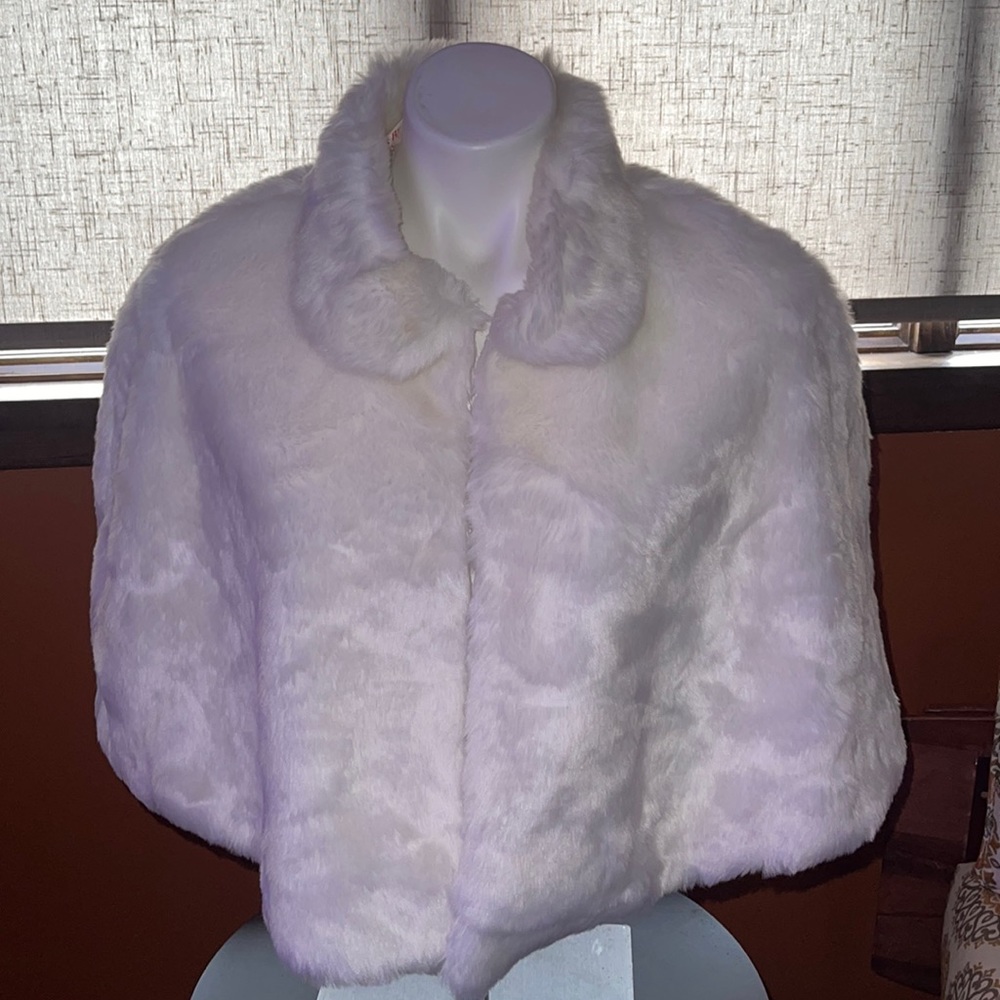 Faux fur wrap